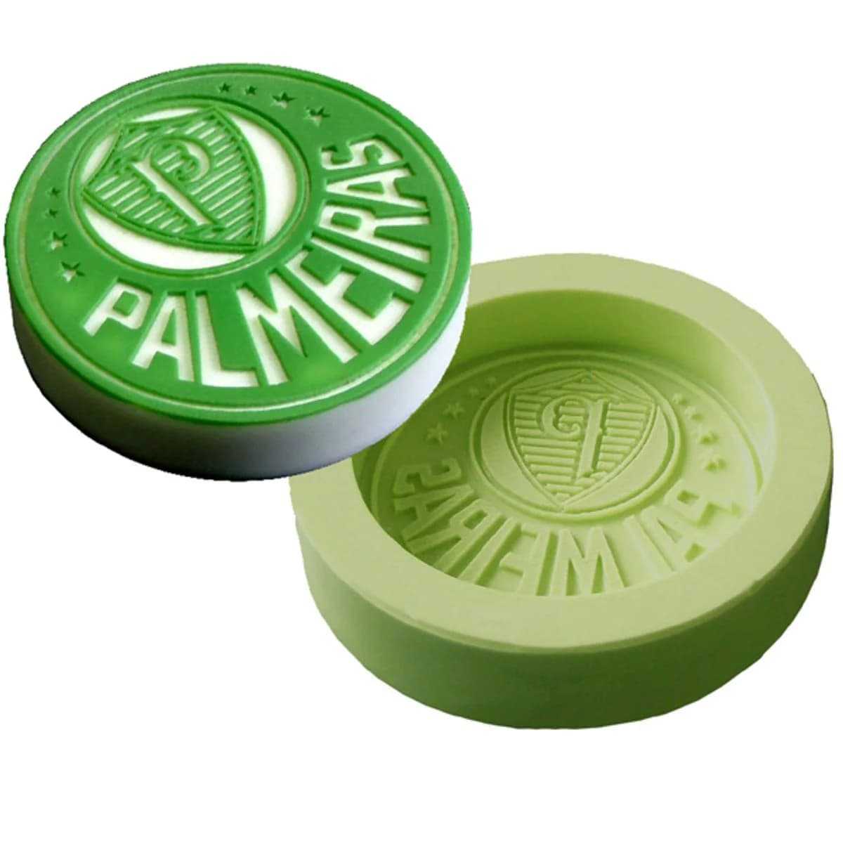 Molde de Silicone para Velas e Sabonetes Verdão