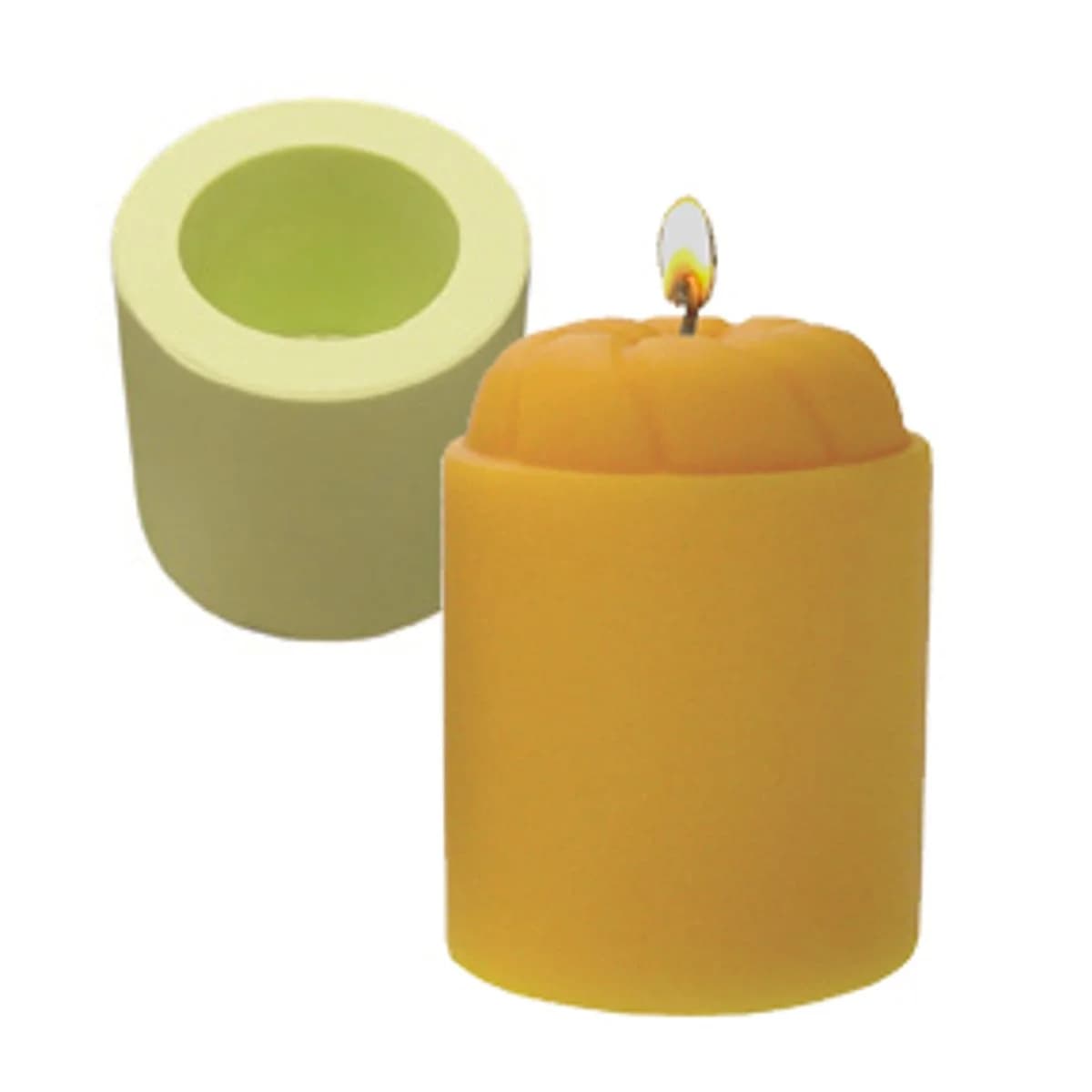 Molde Vela Tubular Pequena