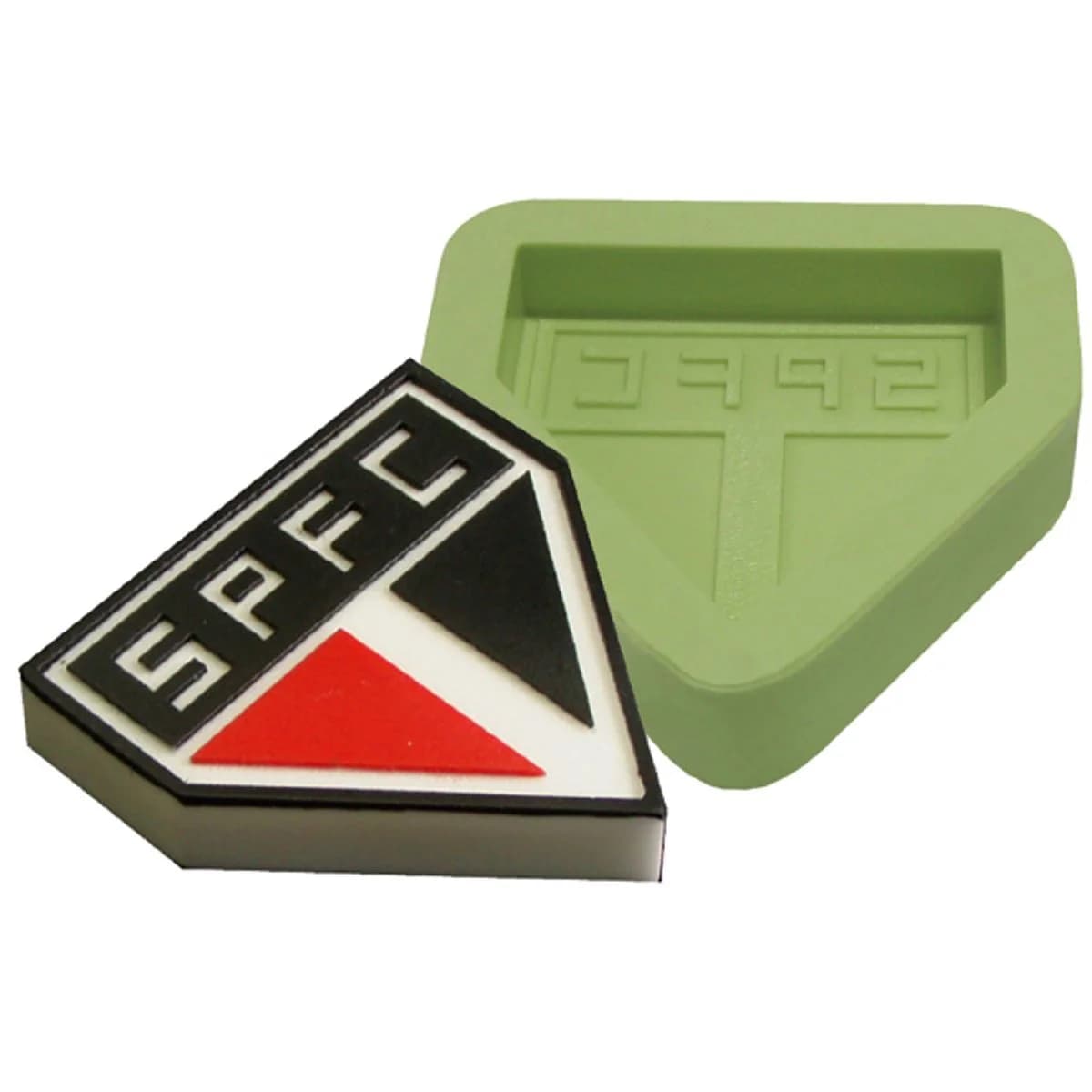 Molde de Silicone para Velas e Sabonetes Tricolor