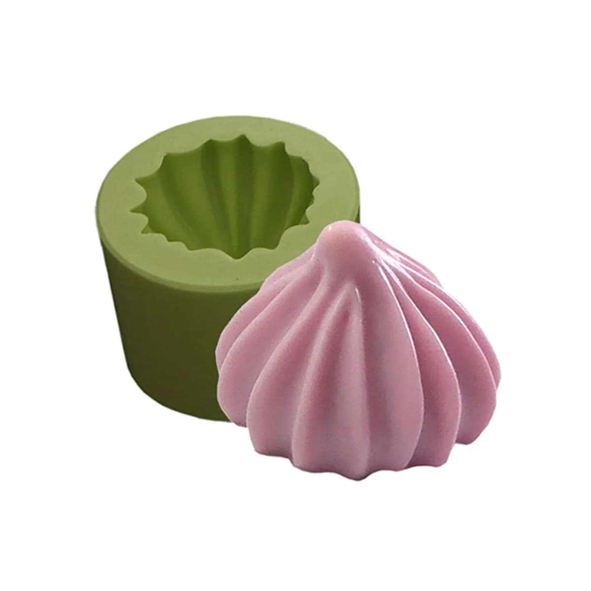 Molde de Silicone para Velas e Sabonetes Suspiro Pequeno