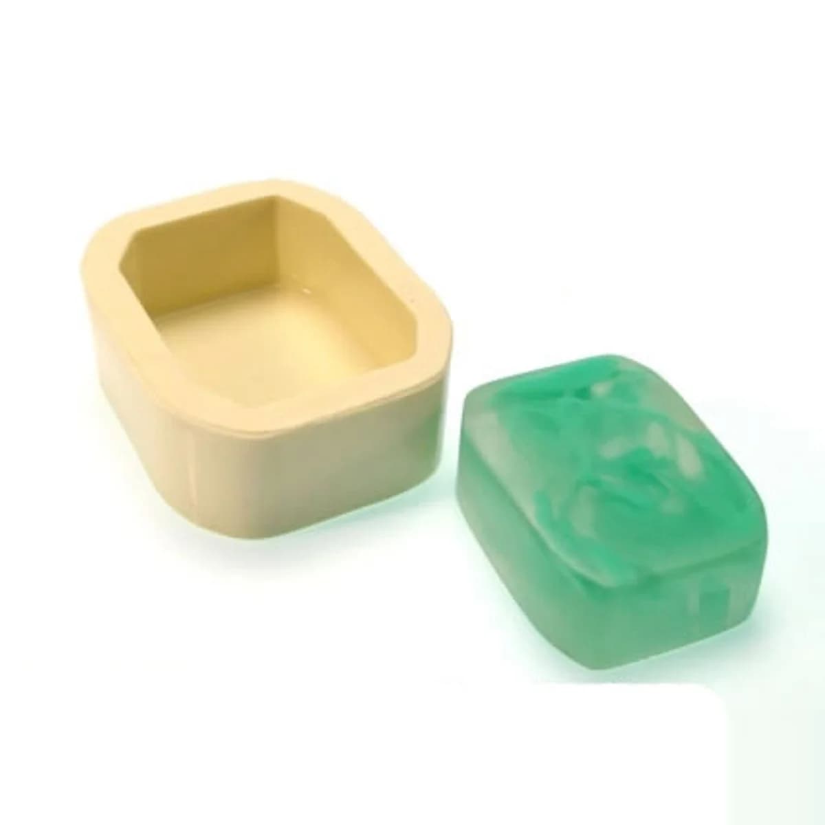 Molde de Silicone para Velas e Sabonetes Sextavado