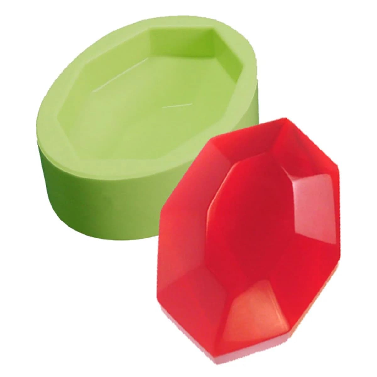 Molde de Silicone para Velas e Sabonetes Rubi