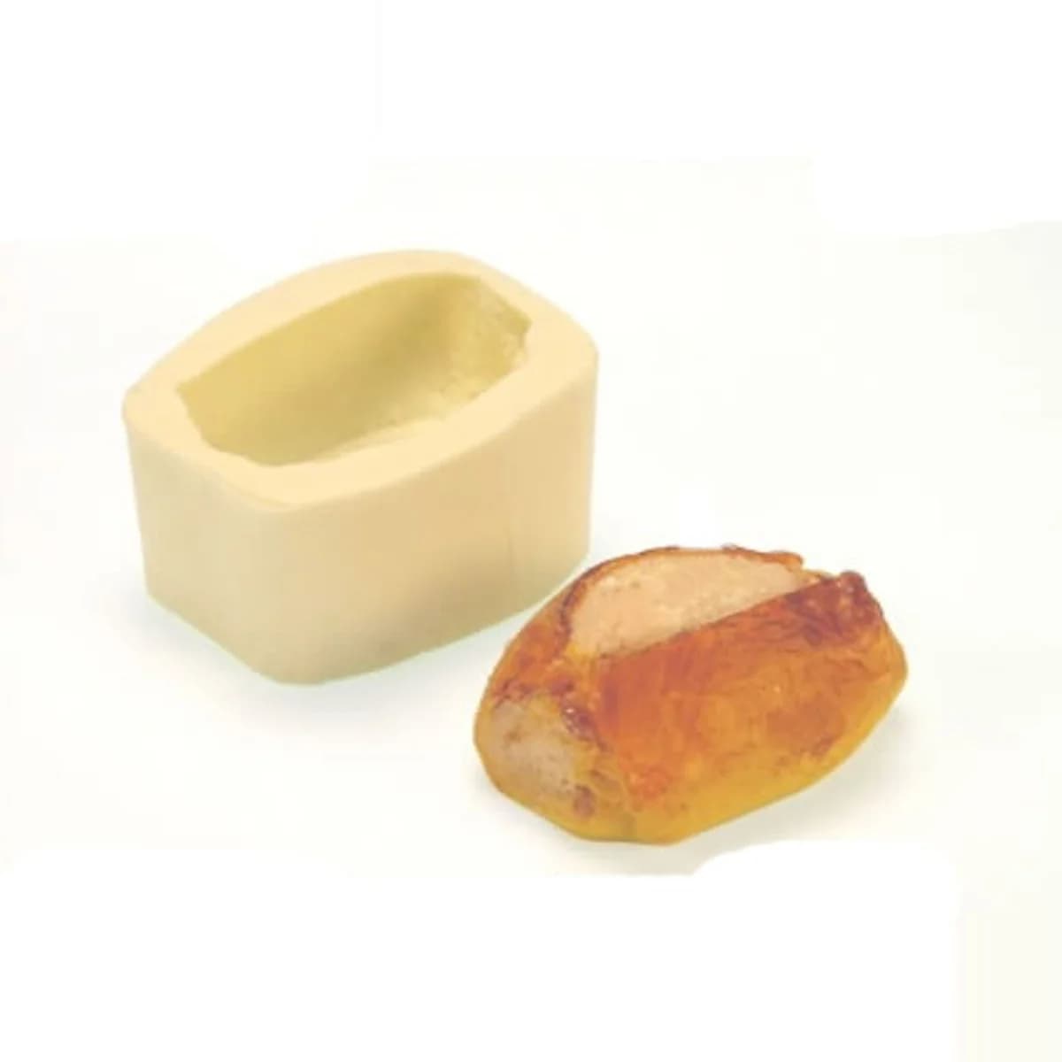 Molde de Silicone para Velas e Sabonetes Pão Francês Mini