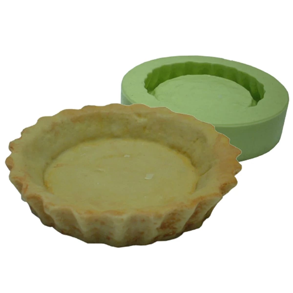 Molde de Silicone para Velas e Sabonetes Massa de Tortinha