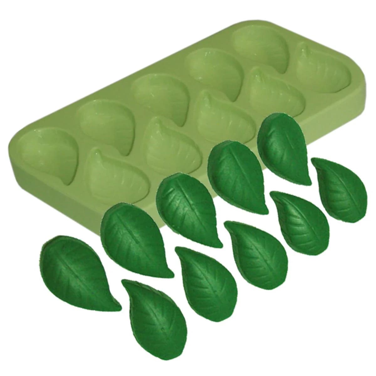 Molde Folha Pequena 10 Cav 