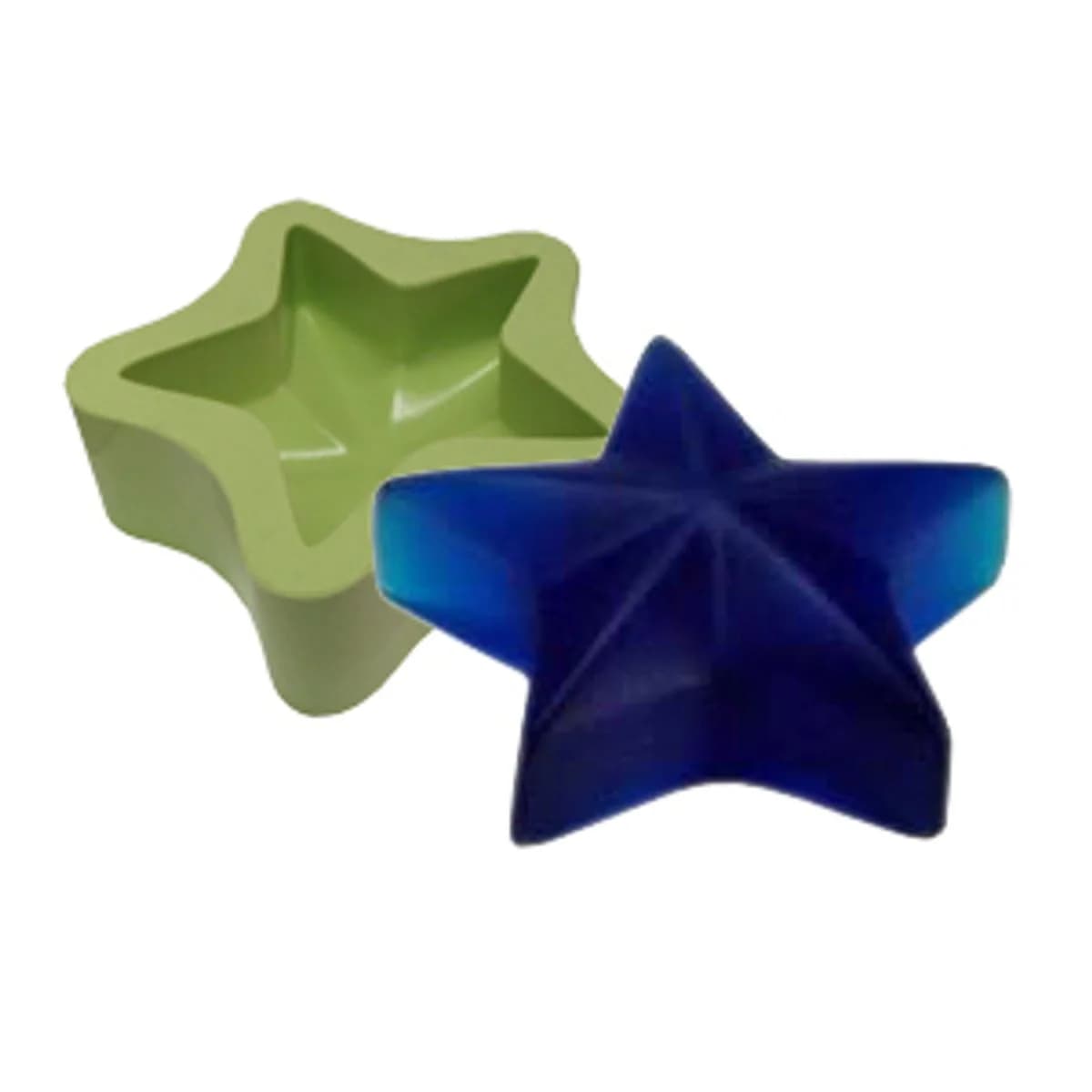 Molde de Silicone para Velas e Sabonetes Estrela do Céu