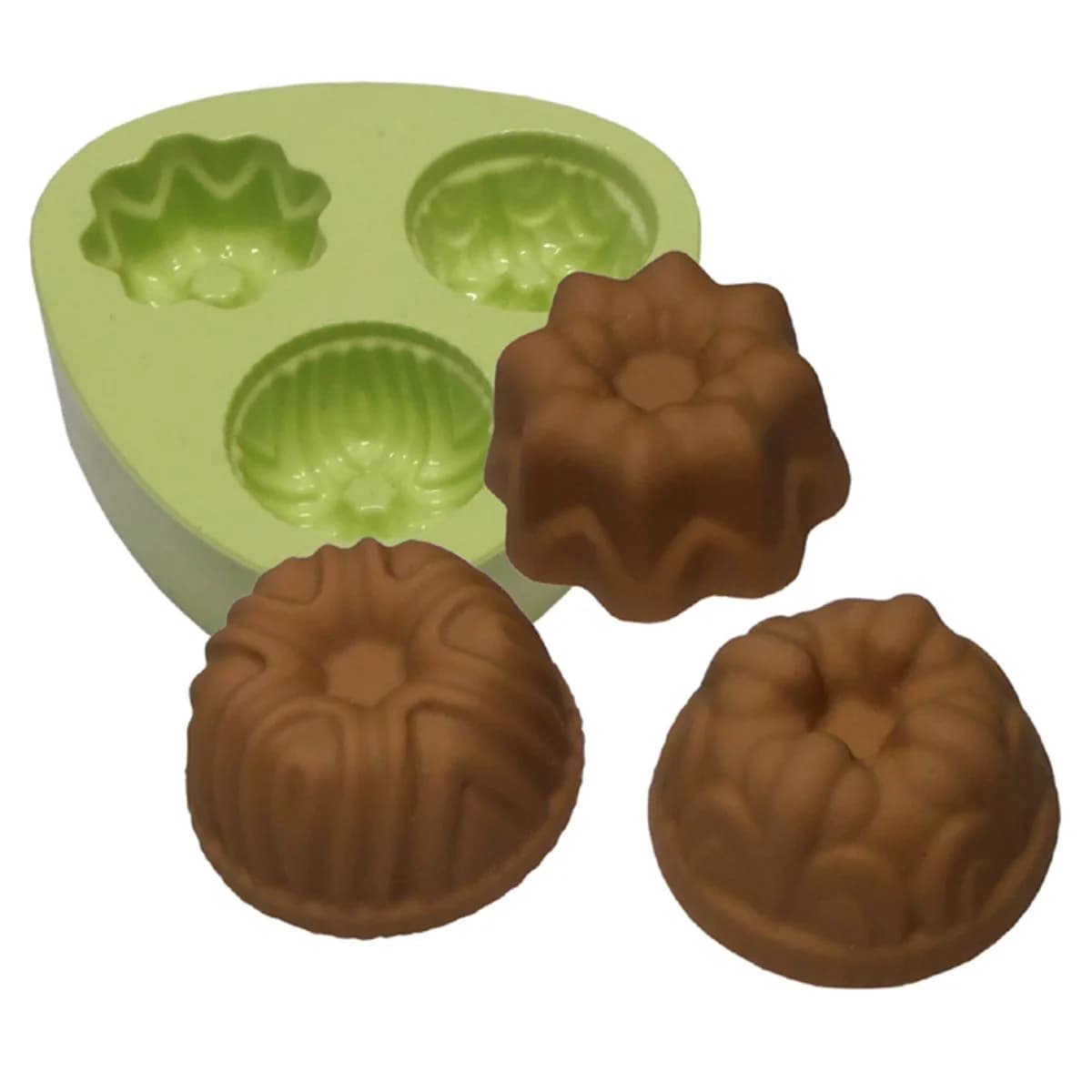 Molde de Silicone para Velas e Sabonetes Bombons Sortidos