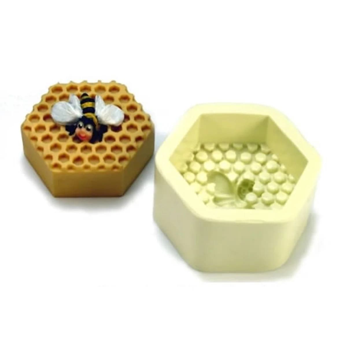 Molde de Silicone para Velas e Sabonetes Colmeia