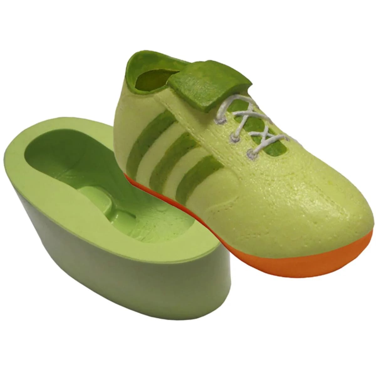 Molde de Silicone para Velas e Sabonetes Chuteira Grande