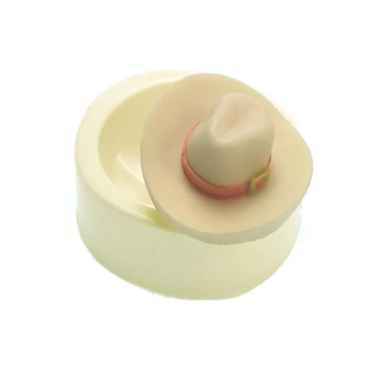 Molde de Silicone para Velas e Sabonetes Chapéu Cowboy