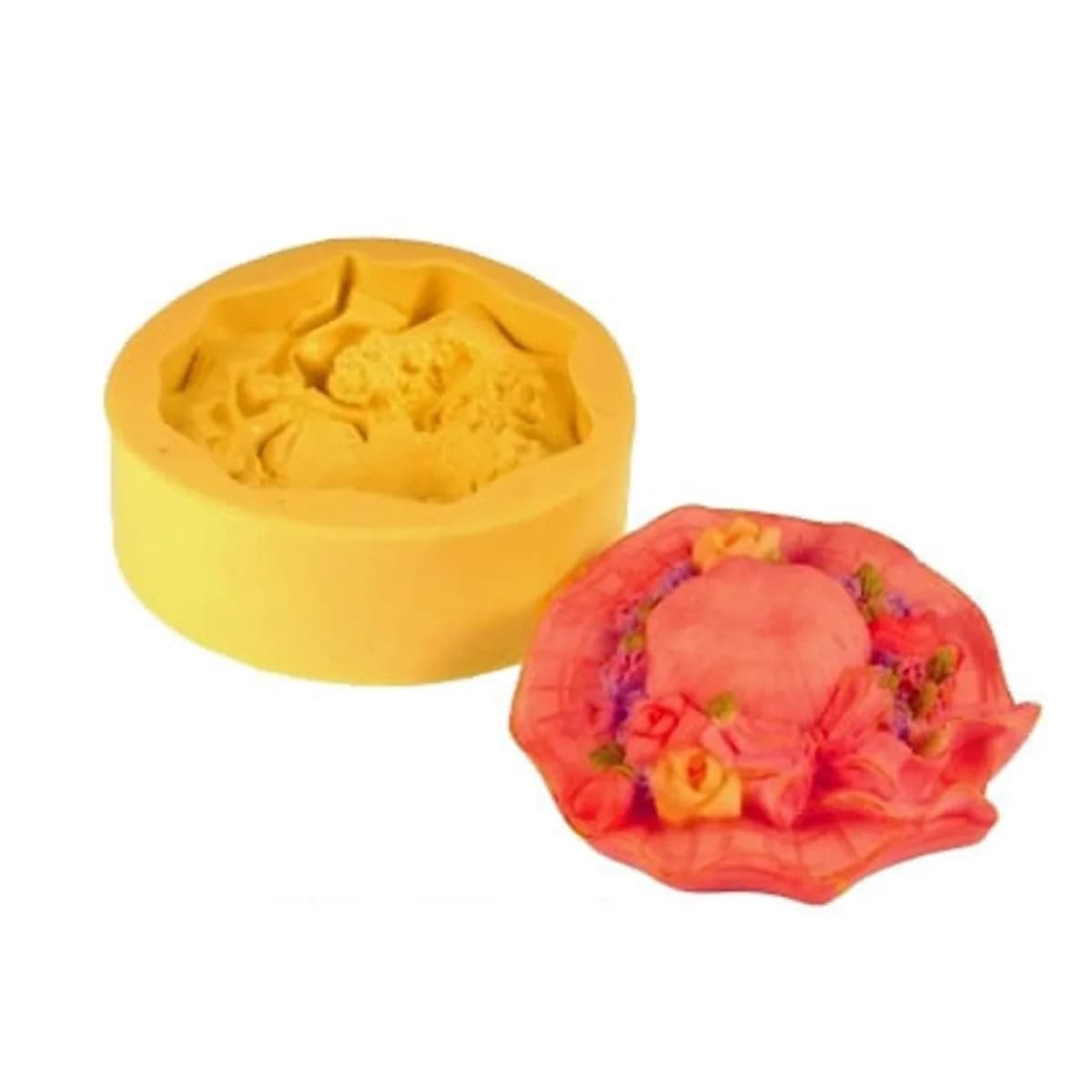 Molde Chapeu com Flor