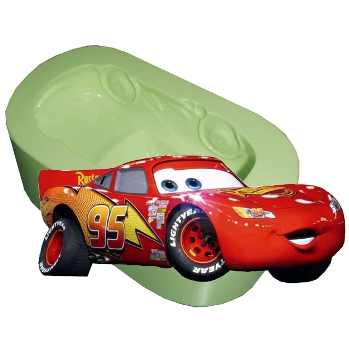 Molde de Silicone para Velas e Sabonetes Carro Mac