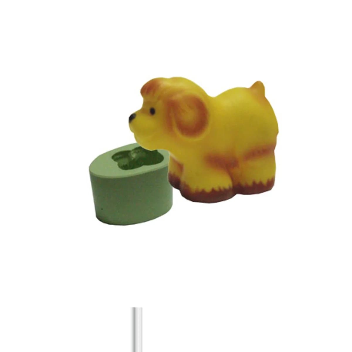 Molde de Silicone para Velas e Sabonetes Cão Infantil