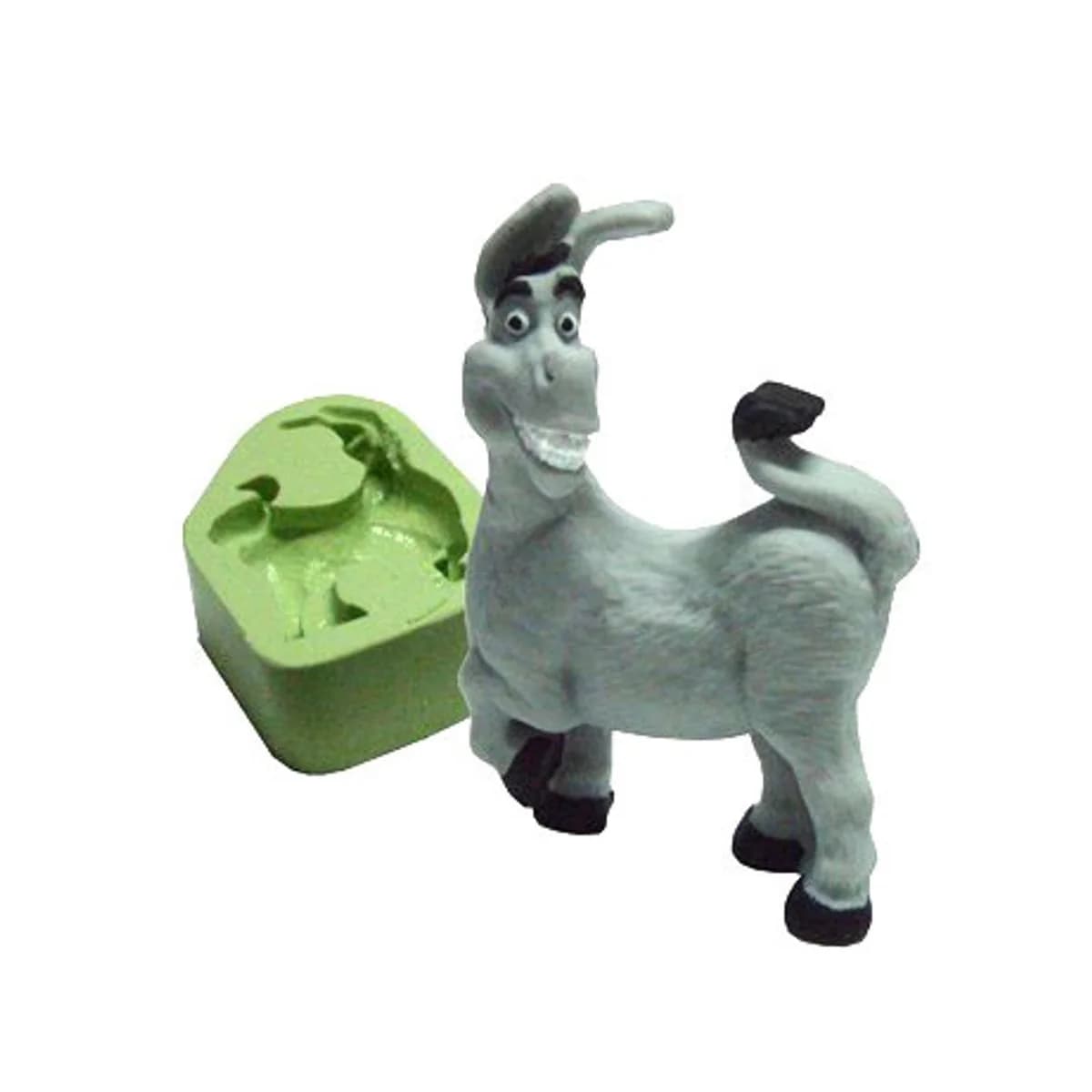 Molde de Silicone para Velas e Sabonetes Burro Falador