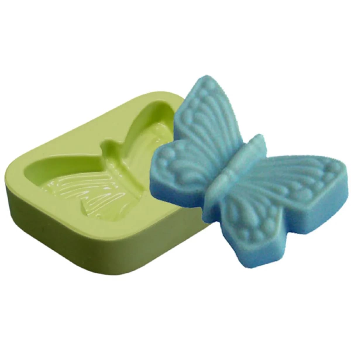 Molde de Silicone para Velas e Sabonetes Borboleta Média