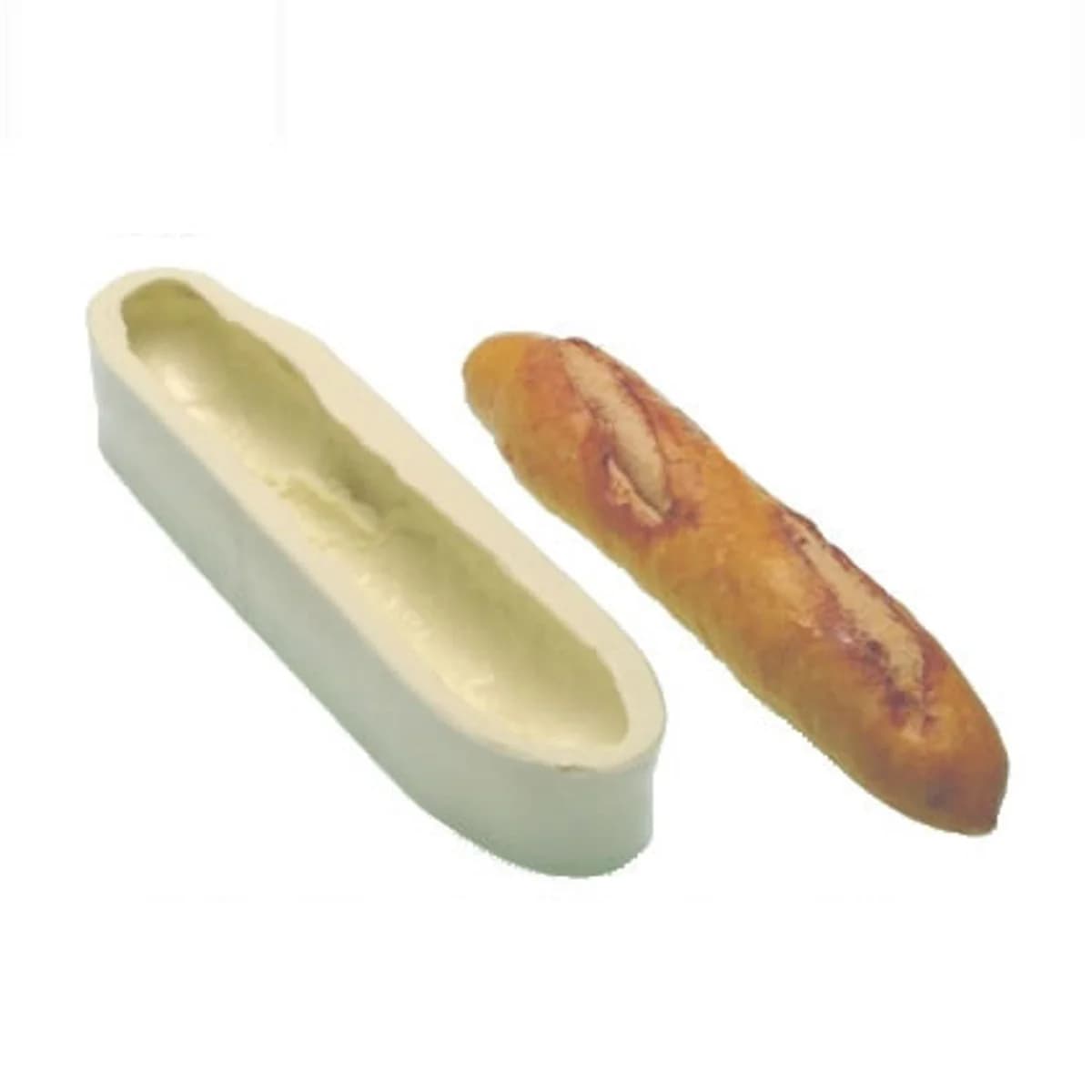 Molde de Silicone para Velas e Sabonetes Baguete Mini