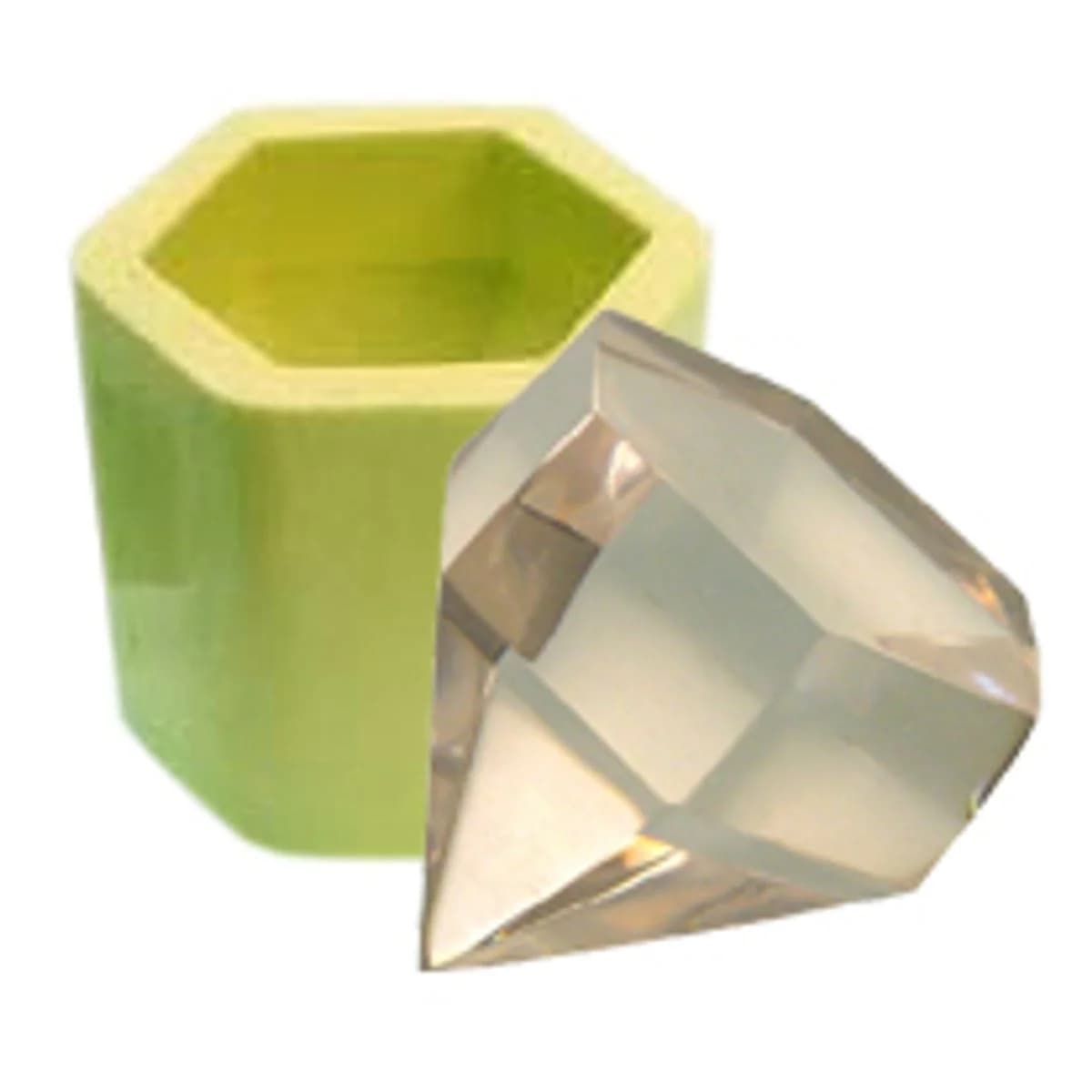 Molde de Silicone para Velas e Sabonetes Diamante