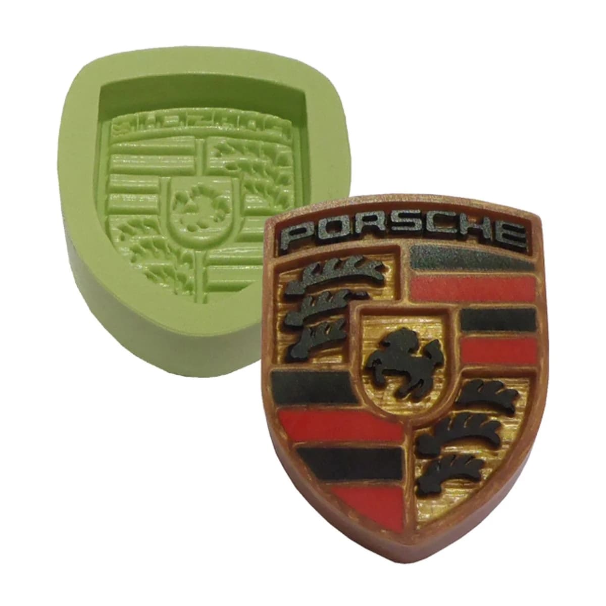 Molde de Silicone para Velas e Sabonetes Porsche