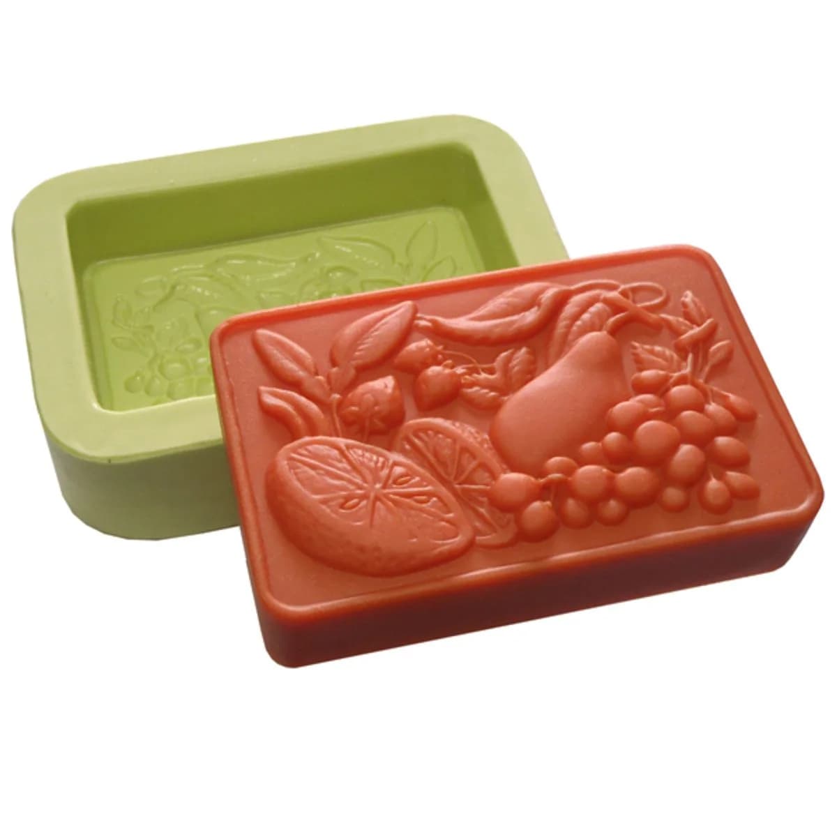 Molde Retangular Frutas