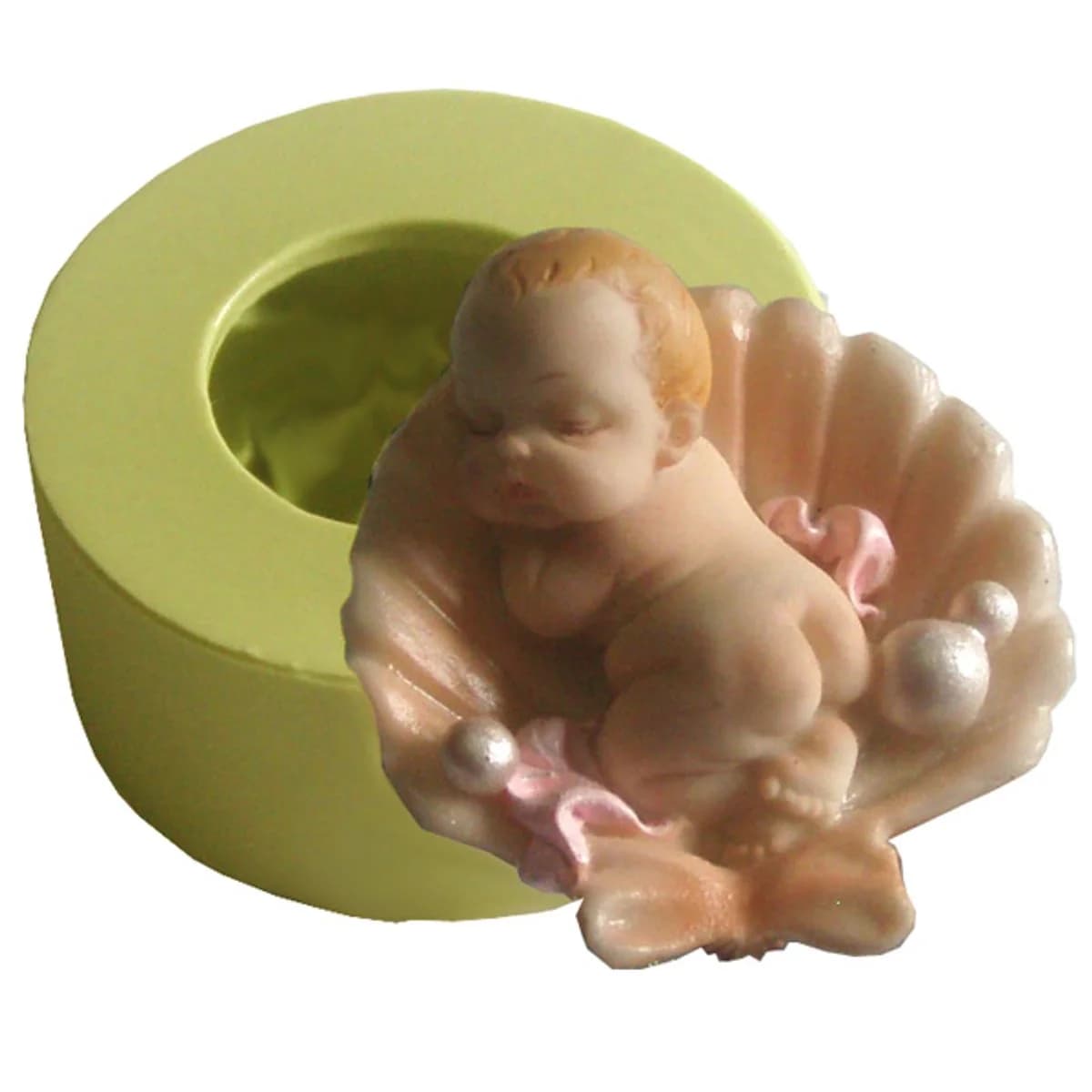 Molde Bebê na Concha